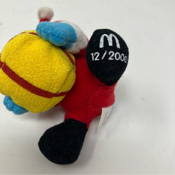 Vintage McDonald's Holiday Smurf Plush - Picture 3 of 3
